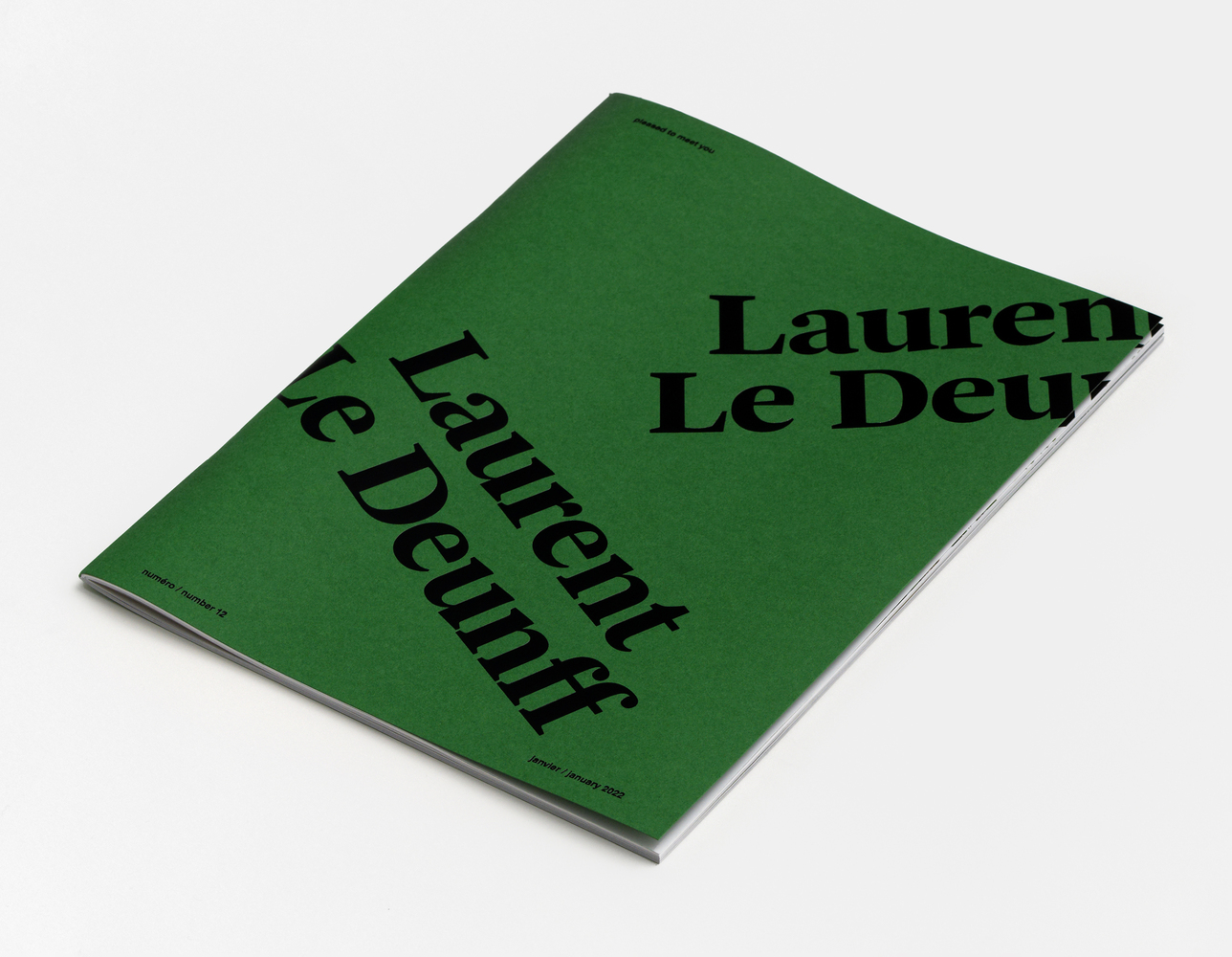 Pleased to meet you #12 - Laurent Le Deunff