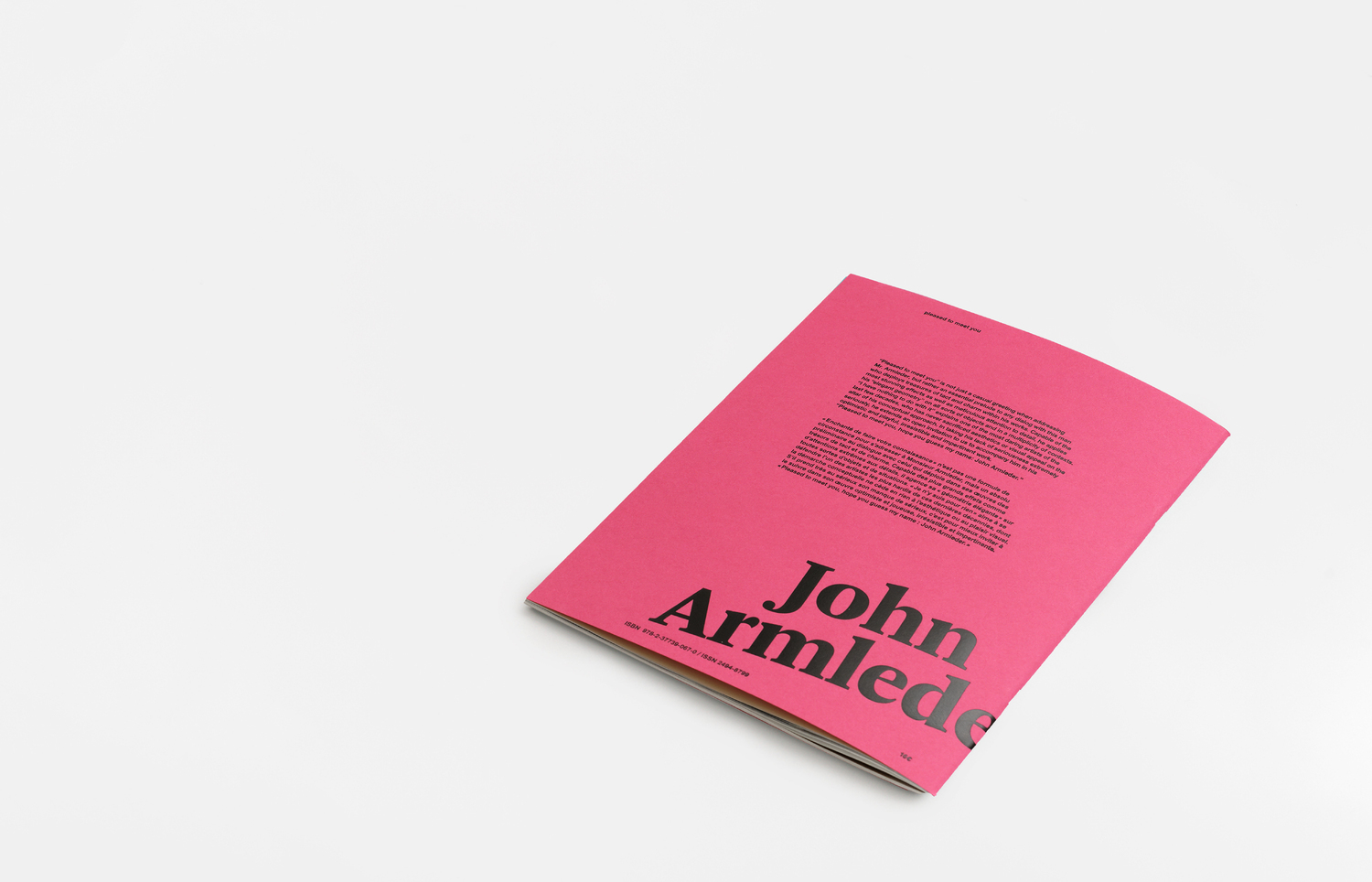 Pleased to meet you #15 - John M. Armleder