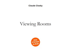 Viewing Rooms Sticker Album - Claude Closky